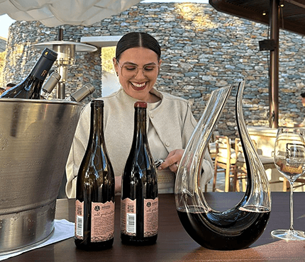 Wine tasting experience